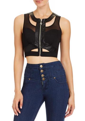 2b Gina Cutout Crop Top