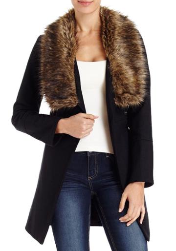 2b Fiona Fur Collar Coat