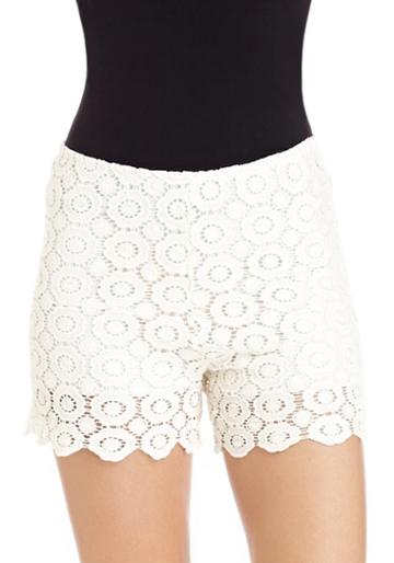 2b Crochet Lace Shorts