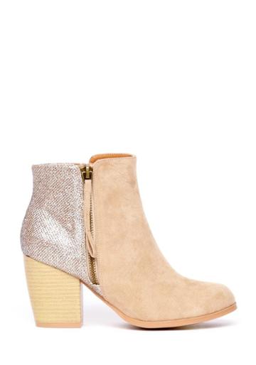2b Shady Glitter Back Bootie