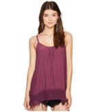 Kensie Slinky Knit Top Ks7k307s (berry Stain) Women's Clothing