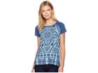 Roper 1767 Slub Jersey (blue) Women's Clothing