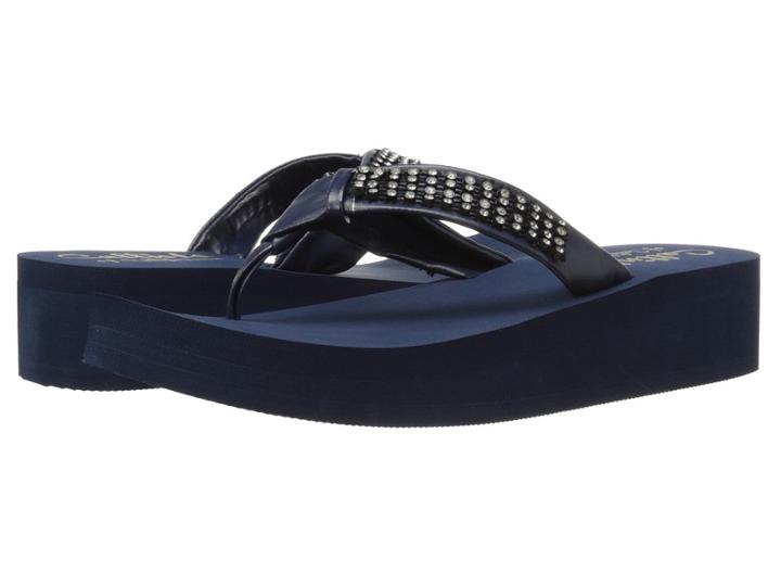 Callisto Of California St. Croix (navy) Women's Sandals