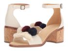 Soludos Capri Pom Pom Heel (blush) Women's Shoes