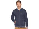 Original Penguin Long Sleeve Quilted Jasper Full Zip Track Jacket (dark Sapphire) Men's Coat