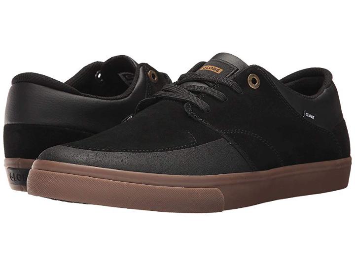 Globe Chase (black/gum) Men's Lace Up Casual Shoes