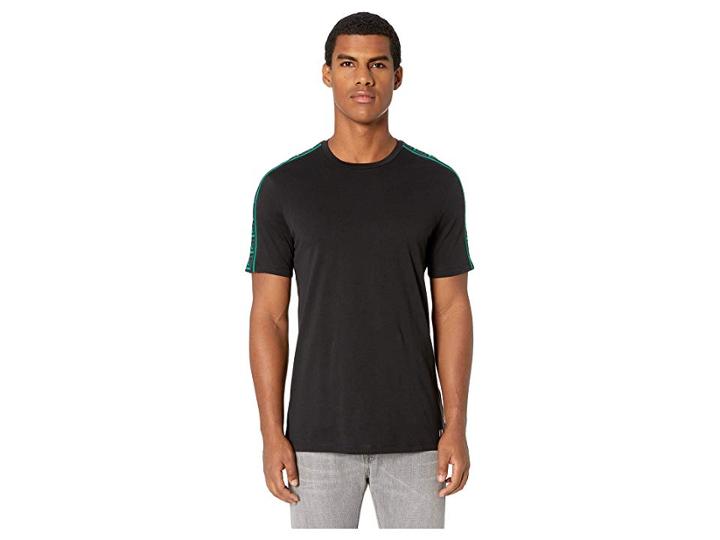 Versace Collection T-shirt With Sleeve Detail (black) Men's T Shirt