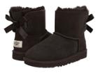 Ugg Kids Mini Bailey Bow (toddler/little Kid) (black) Girls Shoes
