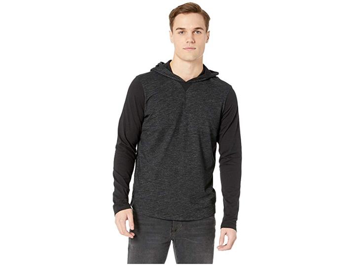 Hurley Dri-fit Lagos Hooded Pullover (black) Men's Clothing