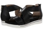 Adrienne Vittadini Claud (black Soft Calf) Women's Dress Sandals