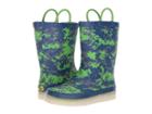 Western Chief Kids Led Lighted Rain Boots (toddler/little Kid/big Kid) (digital Camo Navy) Boys Shoes