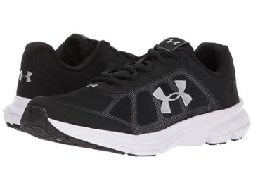 Under Armour Kids Ua Ggs Rave 2 (big Kid) (black/white/metallic Silver) Kids Shoes