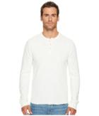 Lucky Brand Lived In Thermal Henley (mashmallow) Men's Clothing
