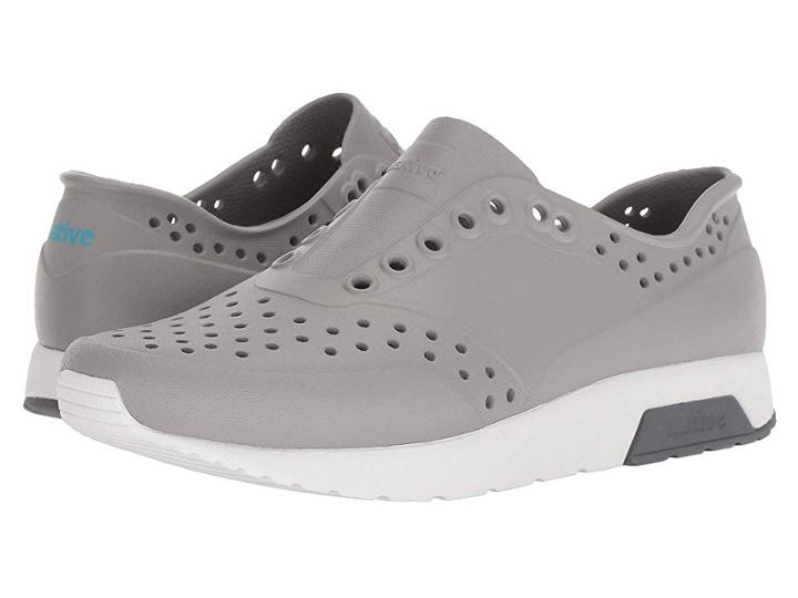 Native Shoes Lennox (pigeon Grey/shell White/dublin Grey) Athletic Shoes