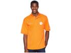 Columbia Collegiate Perfect Casttm Polo Top (clemson/spark Orange) Men's Short Sleeve Pullover