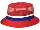 Brixton Hardy Bucket Hat (red/navy) Bucket Caps