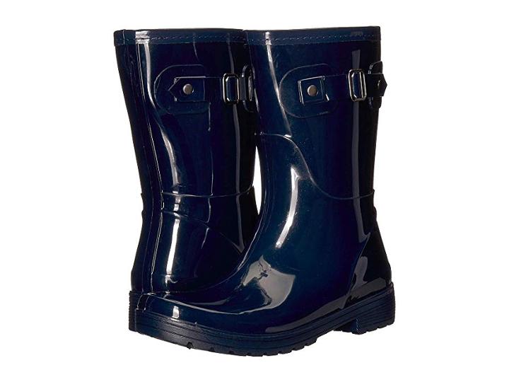 Kenneth Cole Reaction Rain Buckle (navy Pvc) Women's Shoes