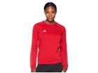 Adidas Core18 Sweat Top (power Red/white) Women's Sweatshirt