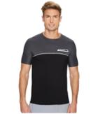 Asics Fusex Short Sleeve Top (dark Grey) Men's T Shirt