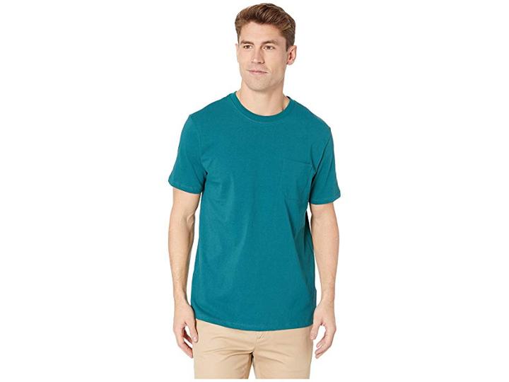 Richer Poorer Midweight Crew (green) Men's T Shirt