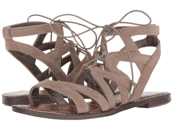Sam Edelman Gemma (putty Kid Suede Leather) Women's Sandals