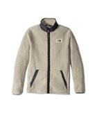 The North Face Kids Campshire Full Zip (little Kids/big Kids) (granite Bluff Tan) Boy's Coat