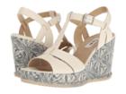 Clarks Adesha River (white Leather) Women's Sandals