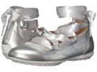 Geox Kids Piuma 64 (little Kid) (silver) Girl's Shoes