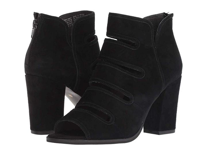 Seychelles Lagoon Bootie (black Suede) Women's Shoes