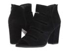 Seychelles Lagoon Bootie (black Suede) Women's Shoes
