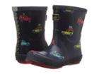 Joules Kids Printed Welly Baby Rain Boot (toddler) (navy Scout And About) Boys Shoes