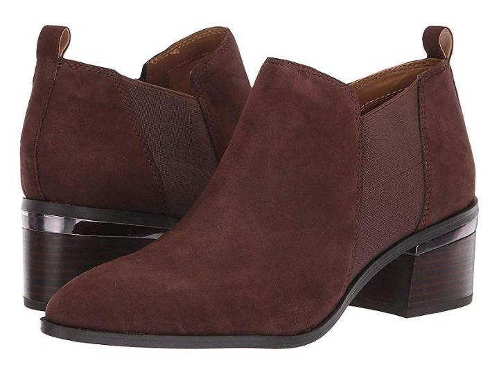 Franco Sarto Arden (hickory Satin Nubuck Leather) Women's Shoes