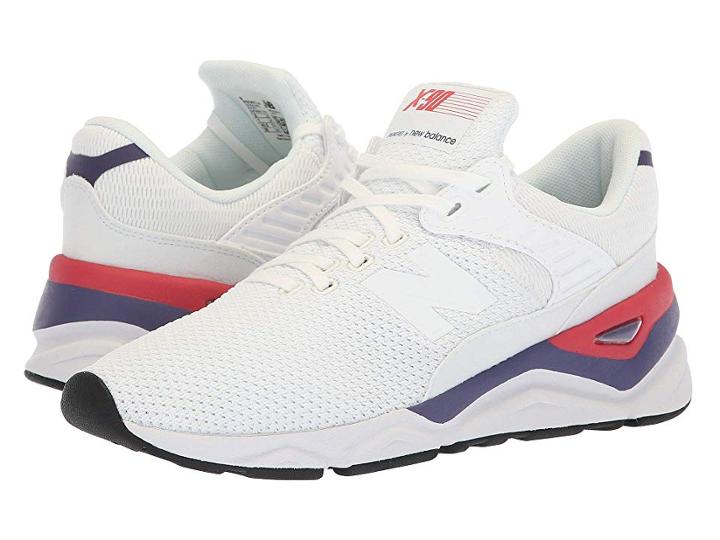New Balance Classics Wsx90v1 (white Munsell/wild Indigo) Women's Shoes