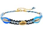 Rebecca Minkoff Lola Friendship Choker Necklace (blue Multi) Necklace