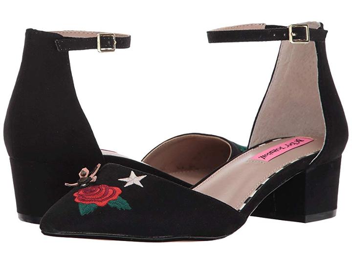 Betsey Johnson Caily (black) Women's Shoes