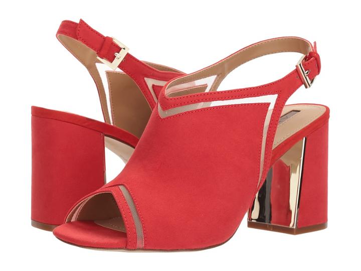 Tahari Lark (coral Red) Women's Shoes