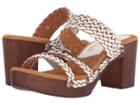Sbicca Blooming (white) Women's Sandals