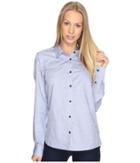 Toad&co Viewfinder Long Sleeve Shirt (indigo) Women's Clothing