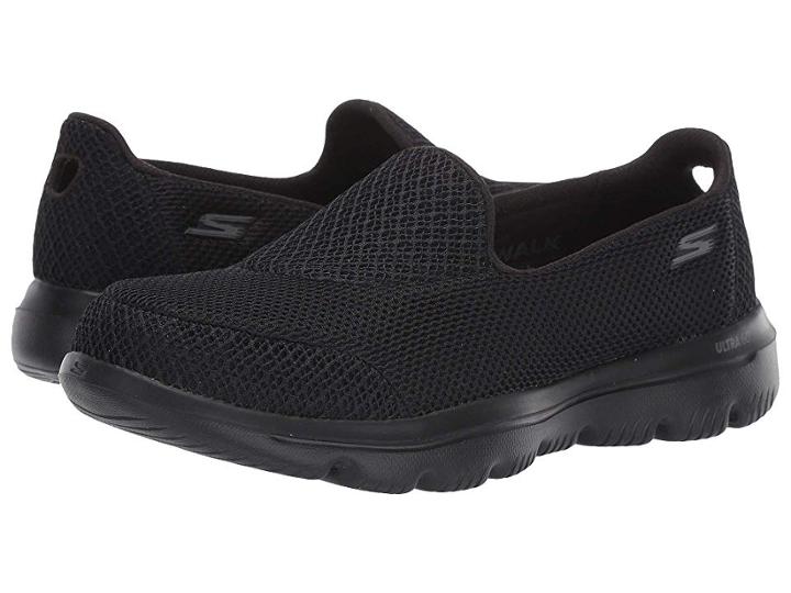 Skechers Performance Go Walk Evolution Interact (black) Women's Shoes