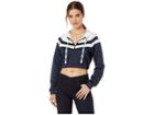 Juicy Couture Color Block Tricot Jacket (regal/bleached Bon) Women's Clothing