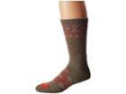 Thorlos Outdoor Traveler (hazelnut/fire Red) Crew Cut Socks Shoes