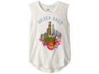 Roxy Kids Golden Oasis Muscle Tee (big Kids) (sea Spray) Girl's T Shirt