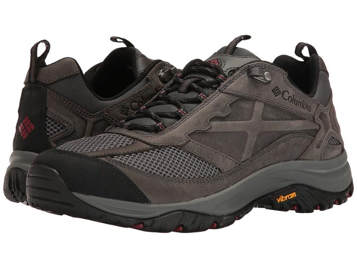 Columbia Terrebonne (dark Grey/red Element) Men's Shoes