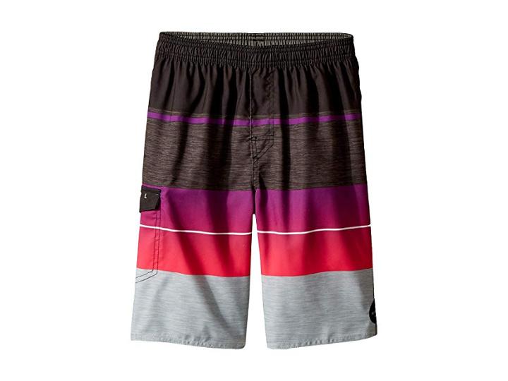 Rip Curl Kids Eclipse Volley Boardshorts (big Kids) (pink) Boy's Swimwear