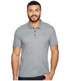 Calvin Klein Liquid Touch Polo Shirt (meteor Ash Heather) Men's Clothing