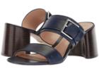 Lauren Ralph Lauren Farie Ii (navy Burnished Vachetta) Women's Shoes