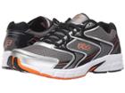 Fila Xtent 3 (dark Silver/black/vibrant Orange) Men's Shoes