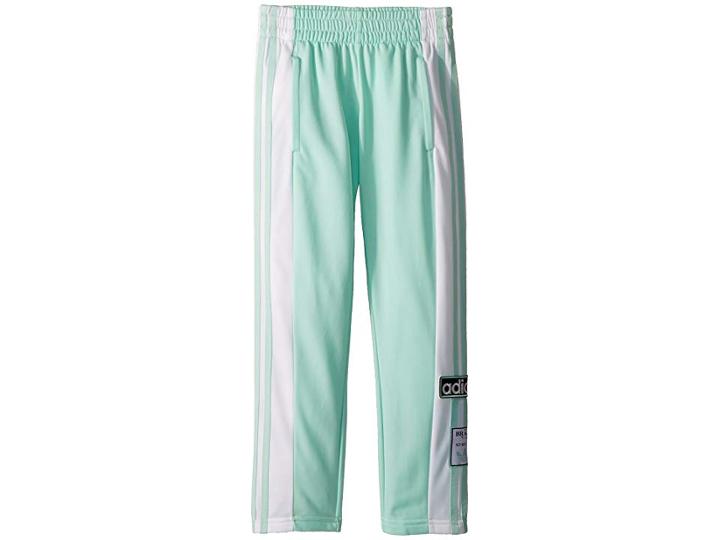 Adidas Originals Kids Adibreak Pants (little Kids/big Kids) (clear Mint/white) Kid's Casual Pants
