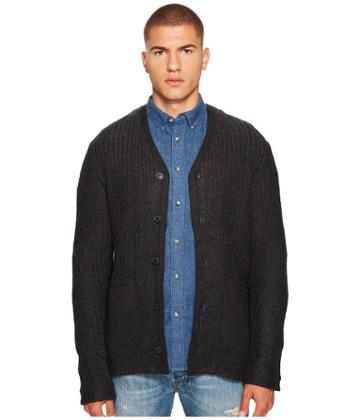 Levi's(r) Premium Made Crafted Cashmere Blend Novelty Sweater (black) Men's Sweater