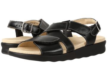 Sas Huggy (nero) Women's Shoes